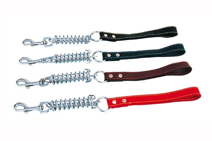 Picture of FREEDOG LEATHER SPRING LEASH 20MMX40CM
